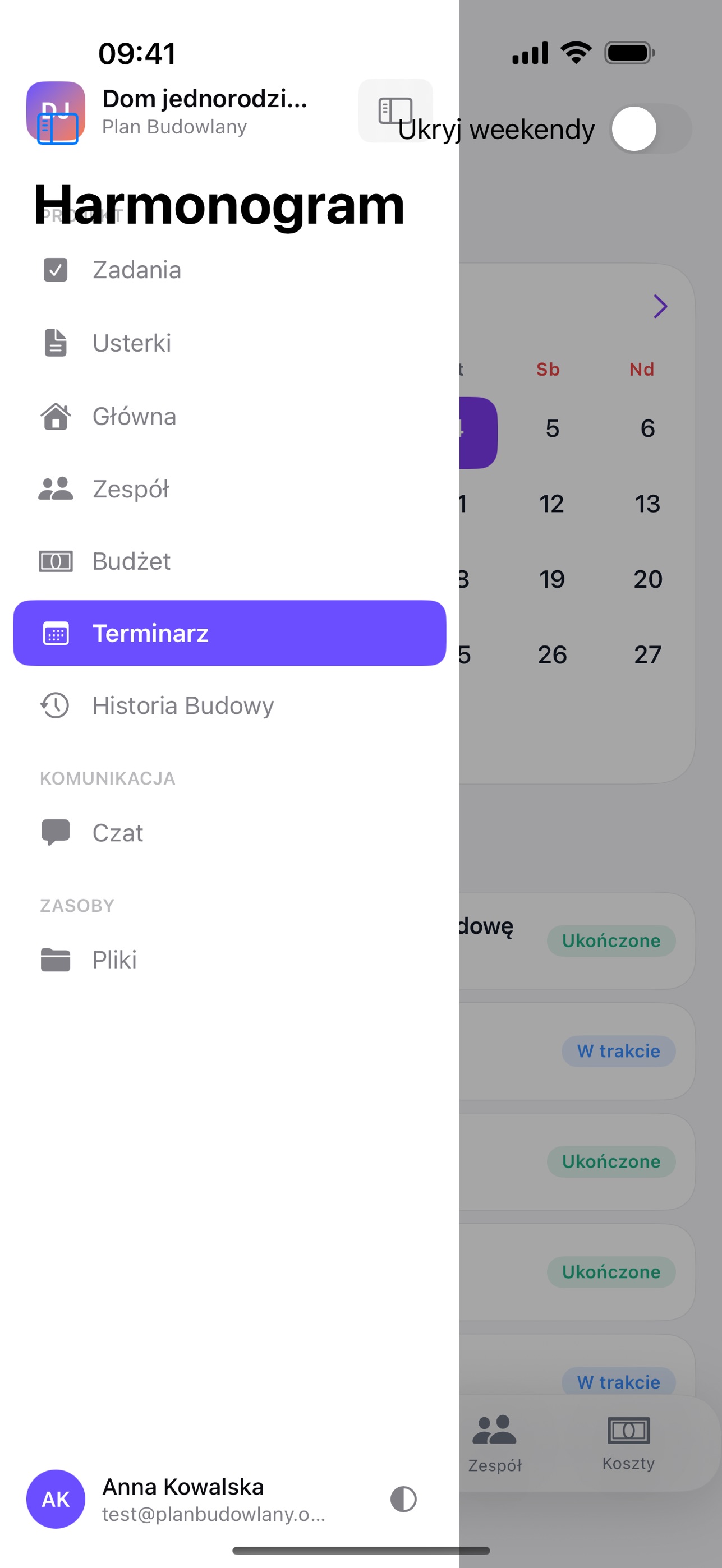 Screenshot 6 of Project Builder — Site Diary