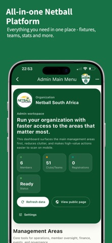 Netball South Africa screenshot