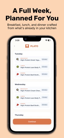 PLATO: Recipes & Pantry AI screenshot