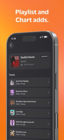 Music Scope - Artist Analytics iPhone screenshot