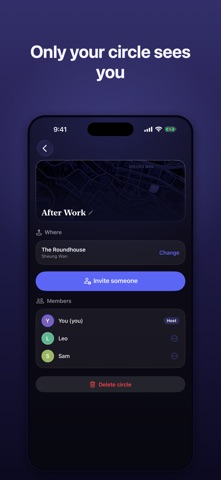 Circles — Who's Out Screenshot 3 of 4
