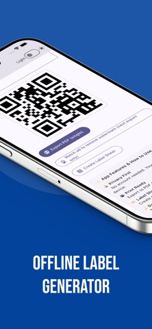 QR & Barcode Label Maker screenshot