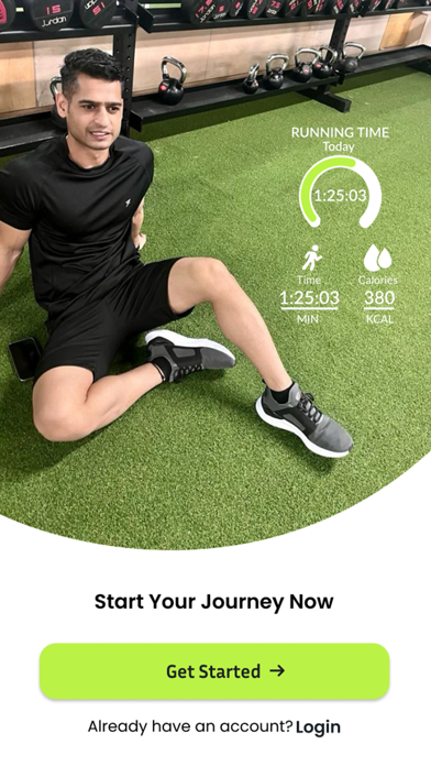 Screenshot 2 of PTRB Fitness App