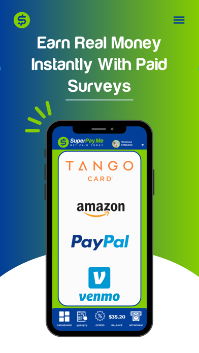 SuperPayMe Surveys For Money Screenshot