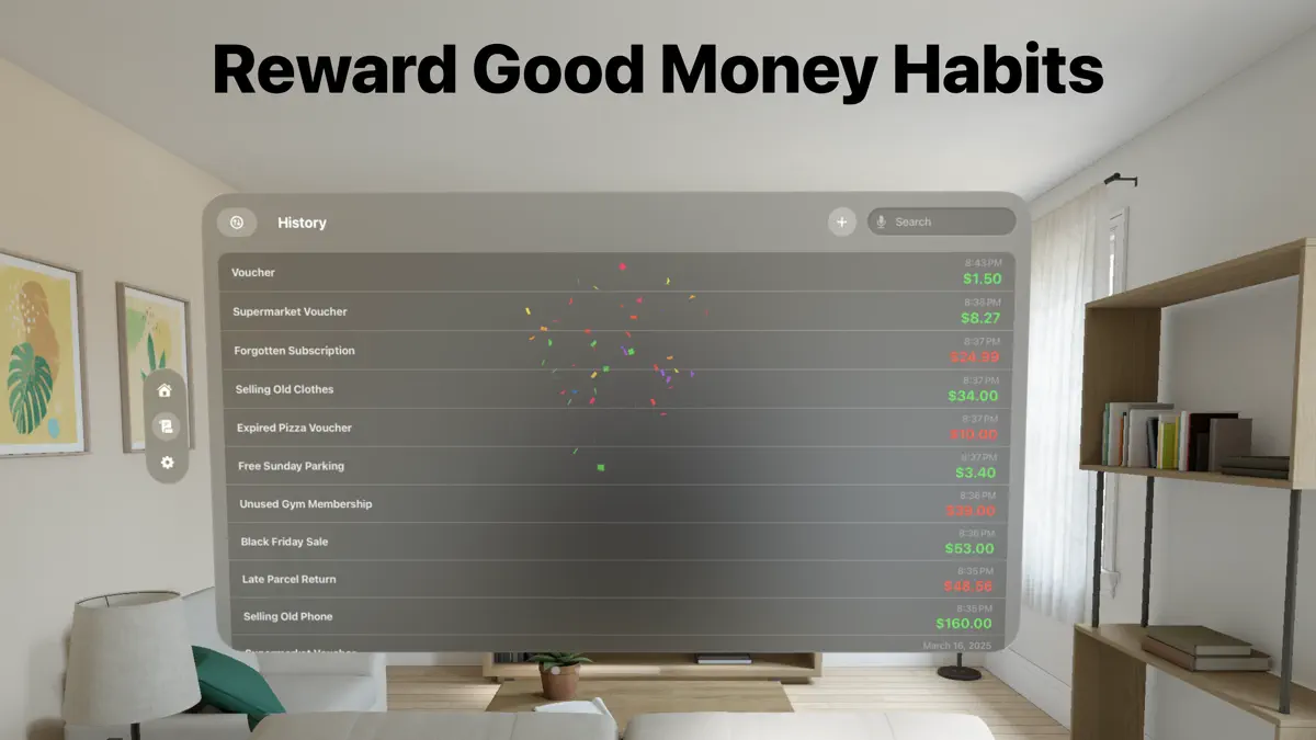 Money Habit Tracker: How Much? screenshot 3