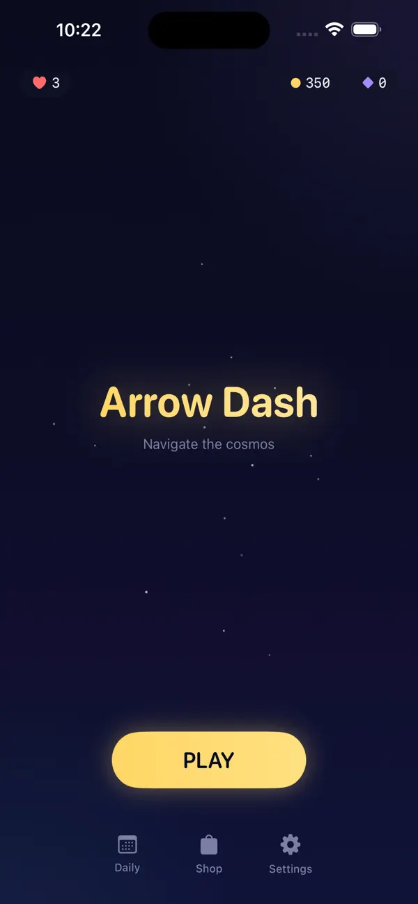 Screenshot #1 pour Arrow Dash: Firefly Puzzle