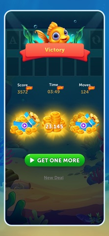 Solitaire DeepBlue Trip screenshot 1 of 4