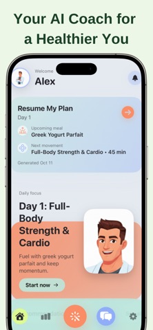 Daily Meal Planner: AI Chat screenshot
