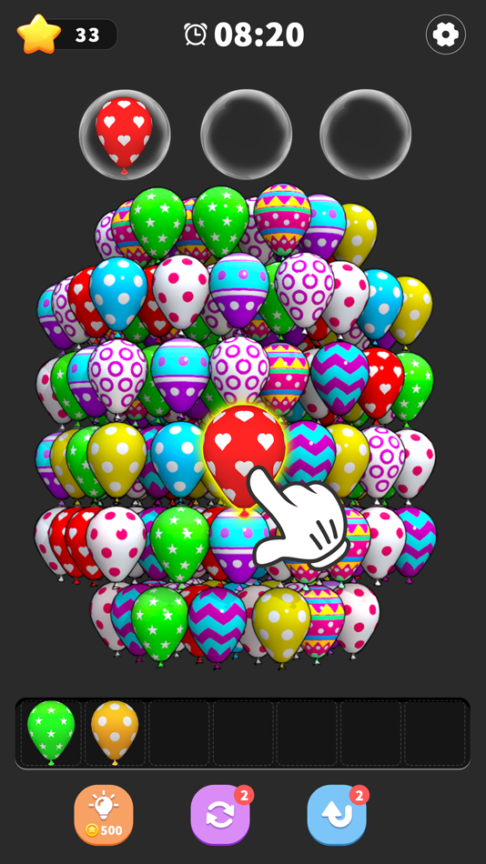 #2. Balloon Triple Match: Match 3D (iOS) 来自: HIGGS TECHNOLOGY CO., LIMITED