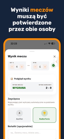 RacketHub: Tennis leagues Screenshot 7 of 8