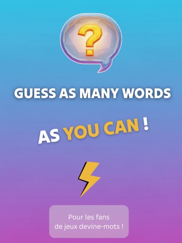 Wordigo : Charades ! iPad screenshot