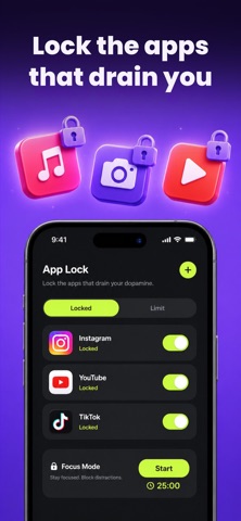 Dopiq - Quit Dopamine Detox iPhone screenshot