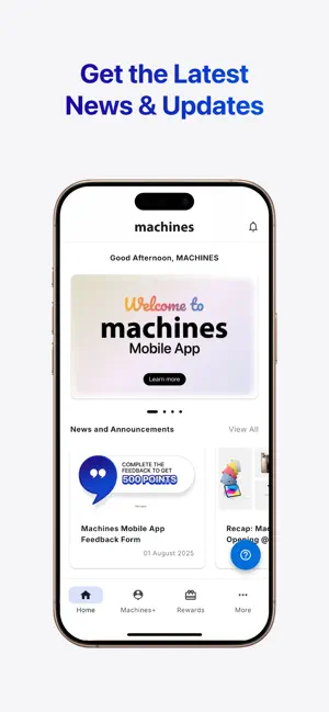 Machines Mobile App screenshot 1
