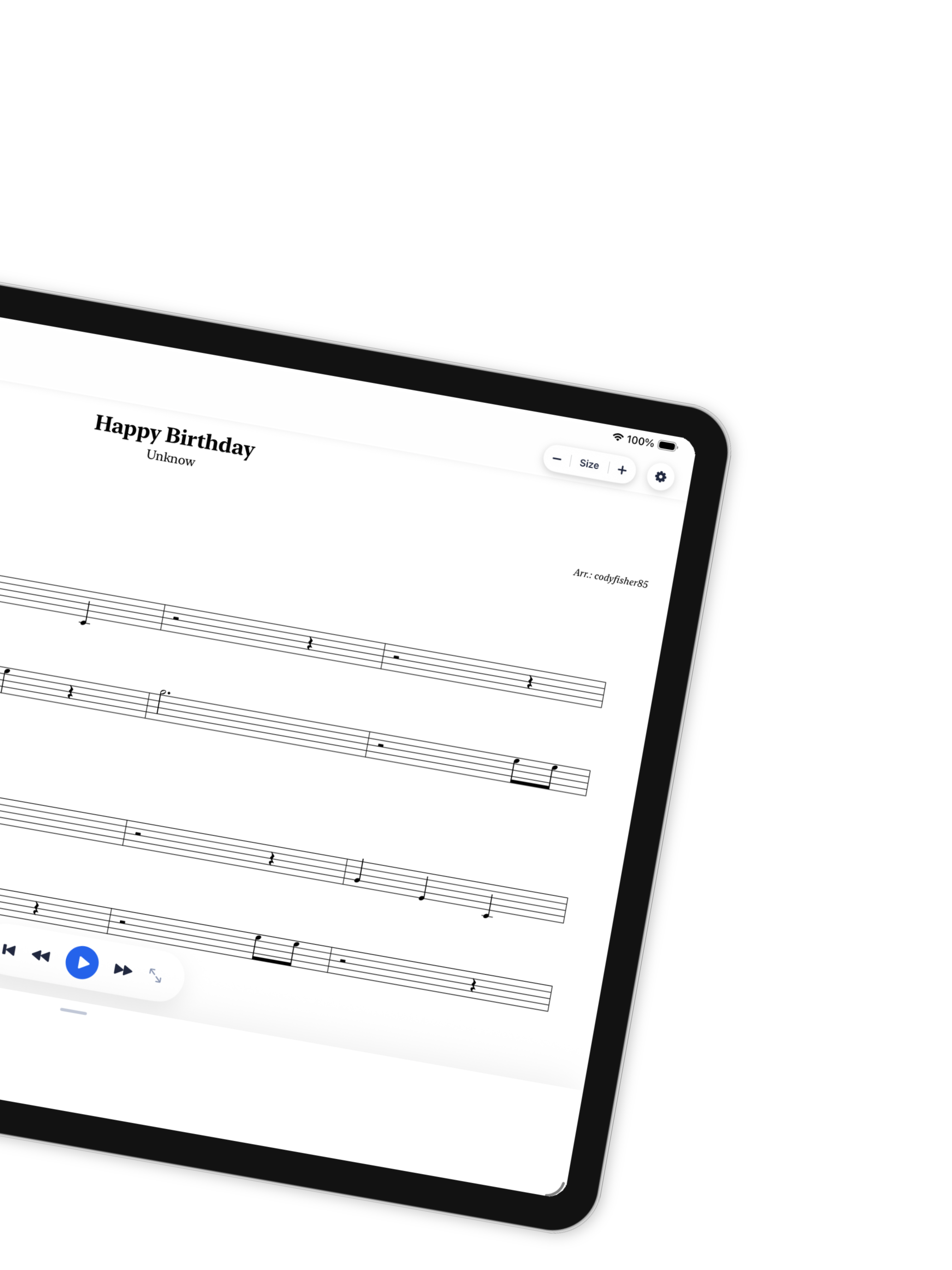 GPMuse: Music Notation screenshot 7