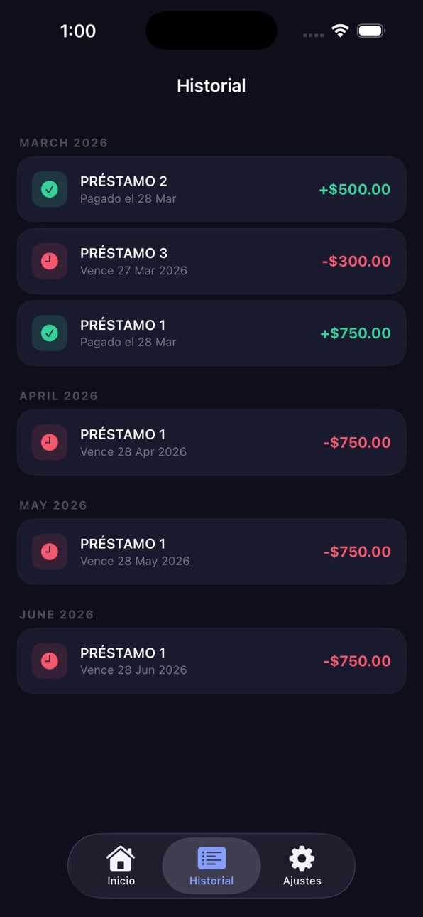 iPhone screenshot