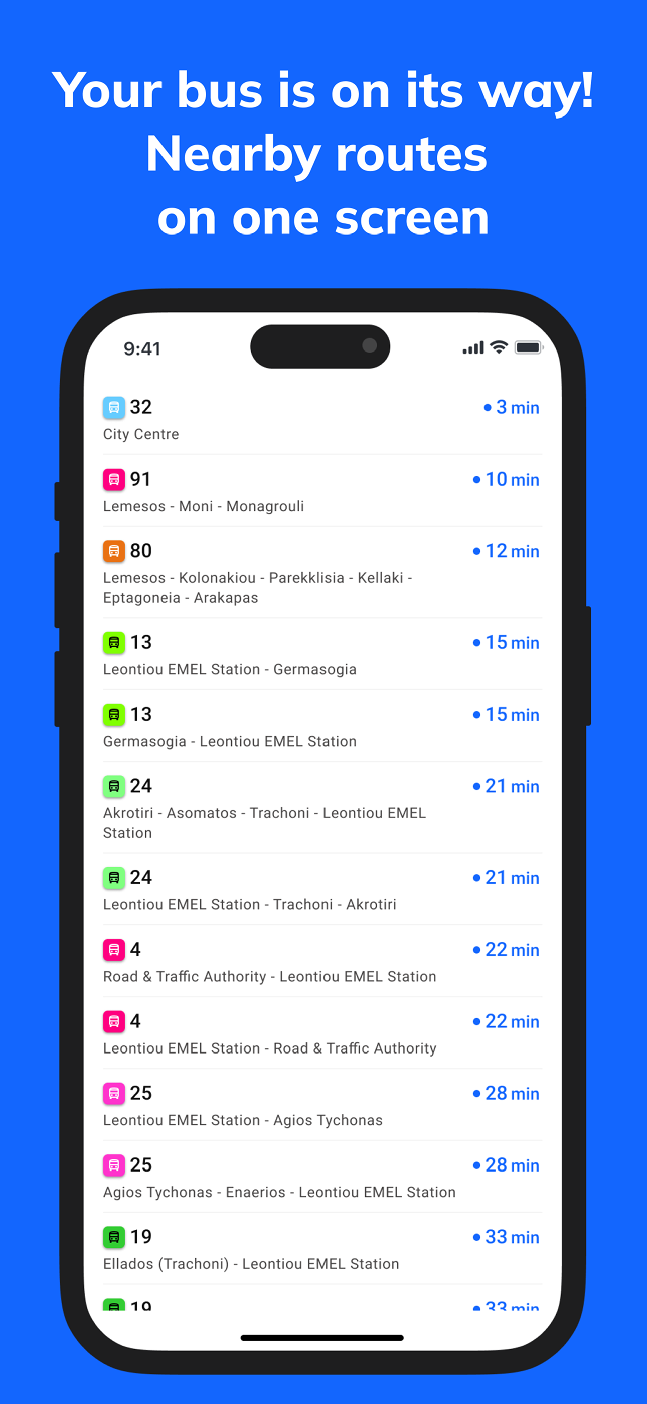 Urbaneel – Cyprus Bus