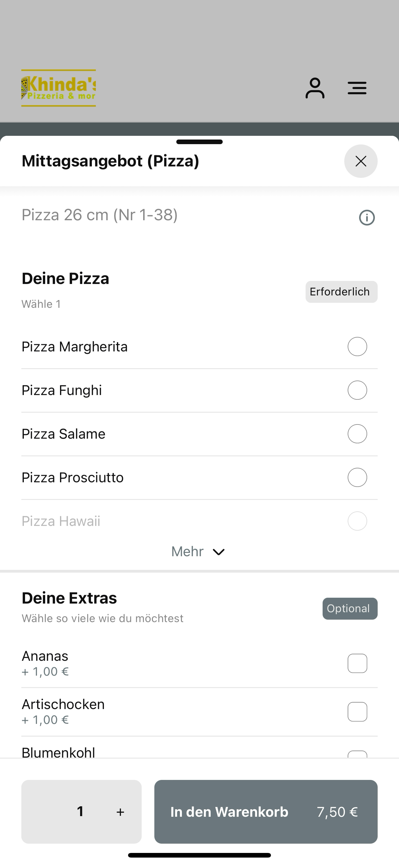 Khindas Pizzeria Döbeln screenshot 4