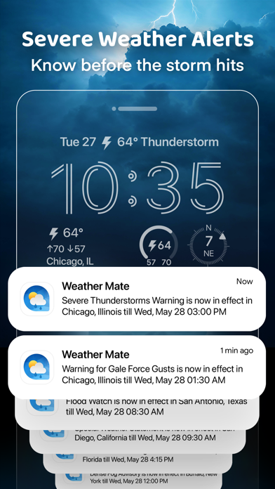 Weather Mate - NOAA Radar Maps iPhone screenshot 7 - Weather app