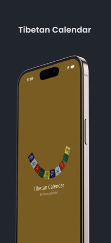 Tibetan Calendar App iPhone screenshot