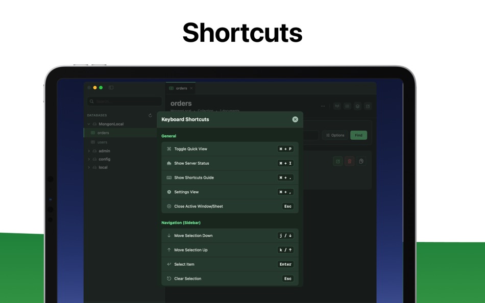 #2. Mongon | MongoDB Client (macOS) Podle: Enes Genc