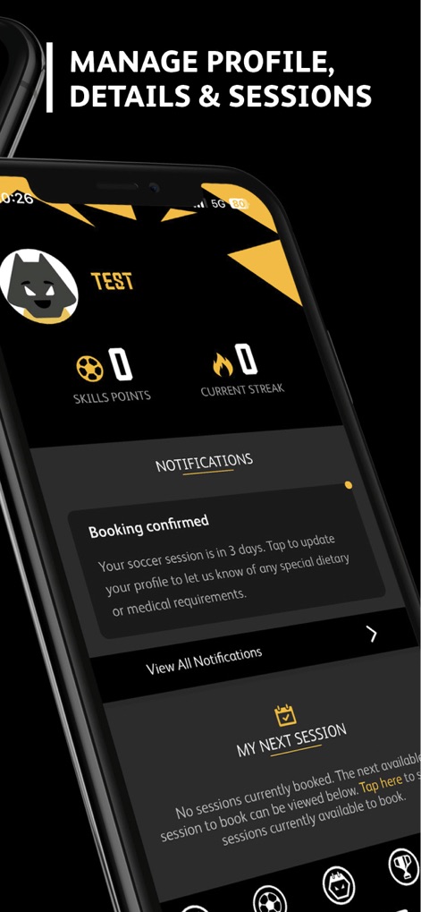 Wolves Skills Tracker - Sports App | MWM