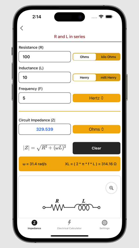 #2. Impedance Calculators (iOS) By: V PUGAZHENTHI