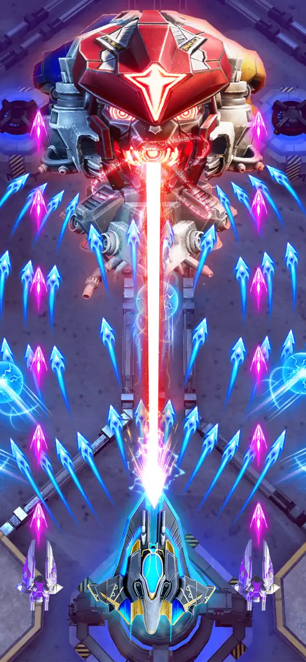 Wing Fighter Hack screenshot 1 - game app interface