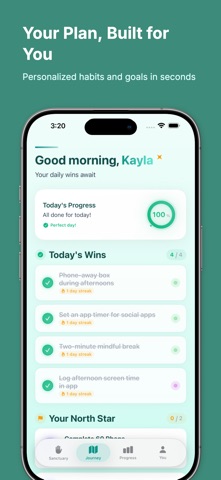 Clyrify: Goal & Habit Tracker iPhone screenshot