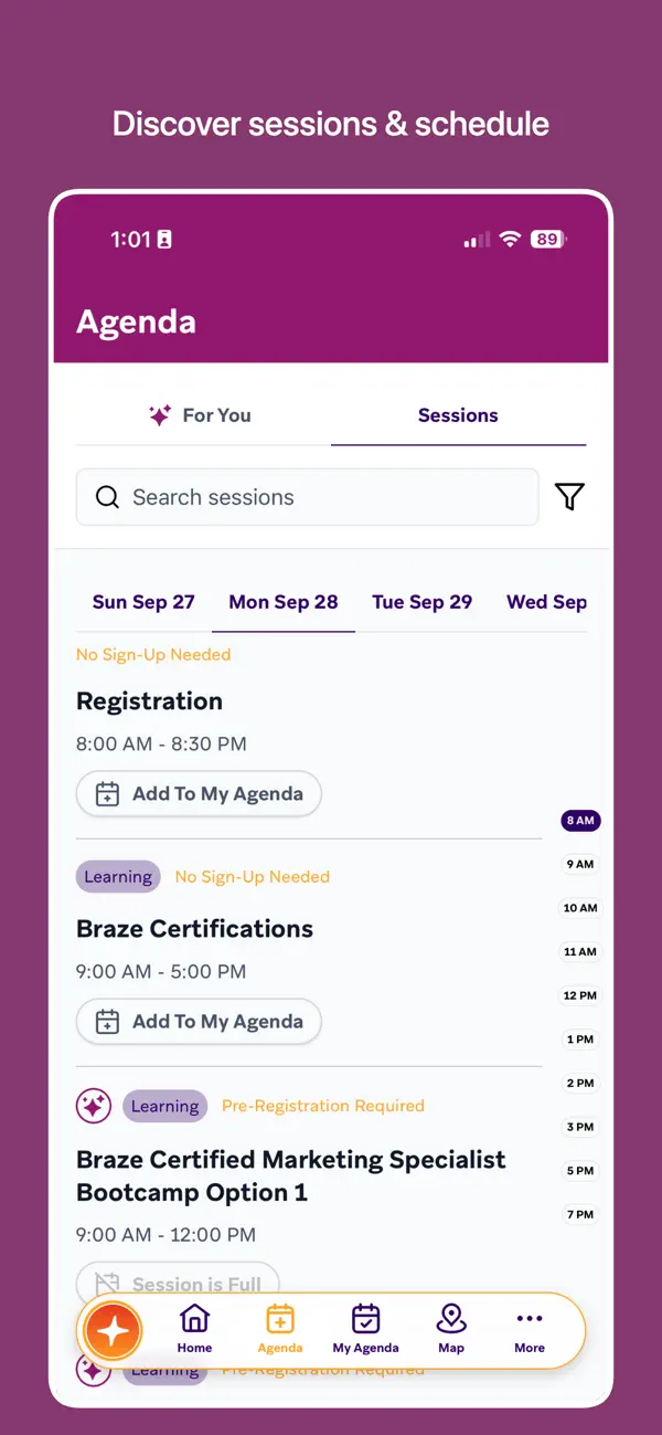 Screenshot #2 pour Braze Events
