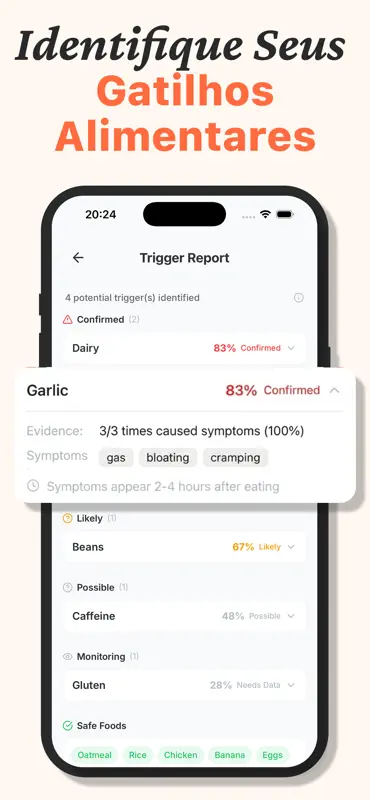 Diário Alimentar FODMAP screenshot 4 of 7