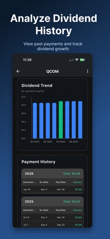 Yieldly: Dividend Tracker Screenshot 2 of 6