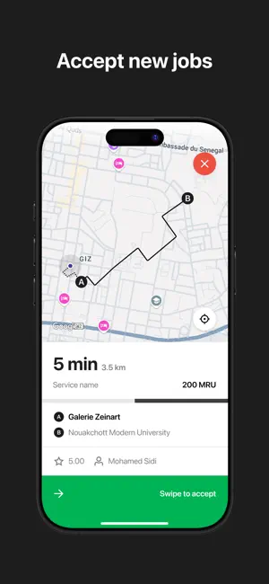 RideApp Driver screenshot 1