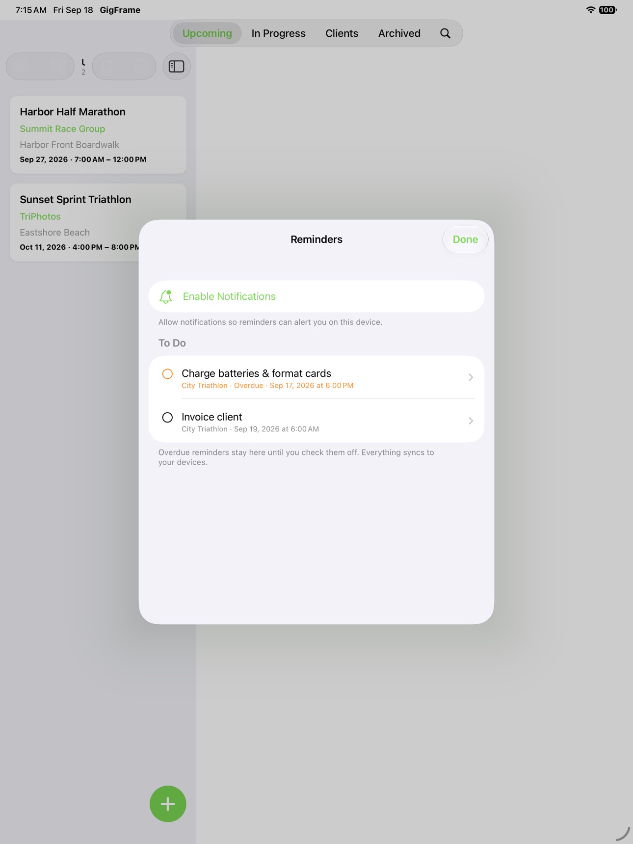 Screenshot 12 of GigFrame