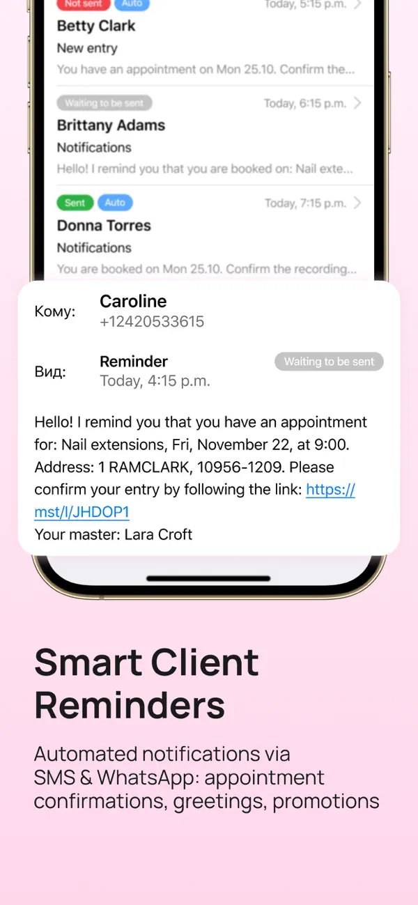Screenshot #3 pour Masters Pro: Scheduling App
