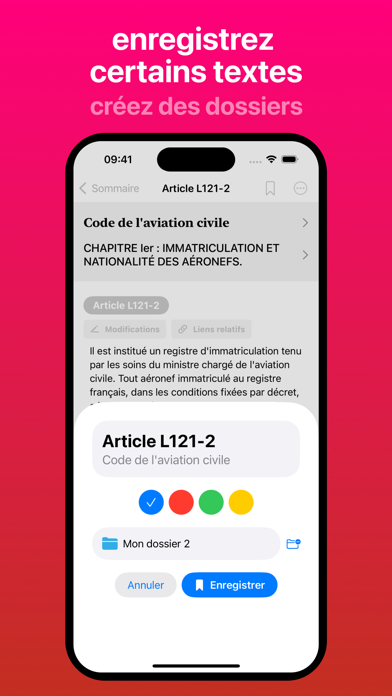 Hélia - Droit français Screenshot