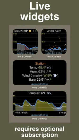 PWS weather station monitor screenshot 4