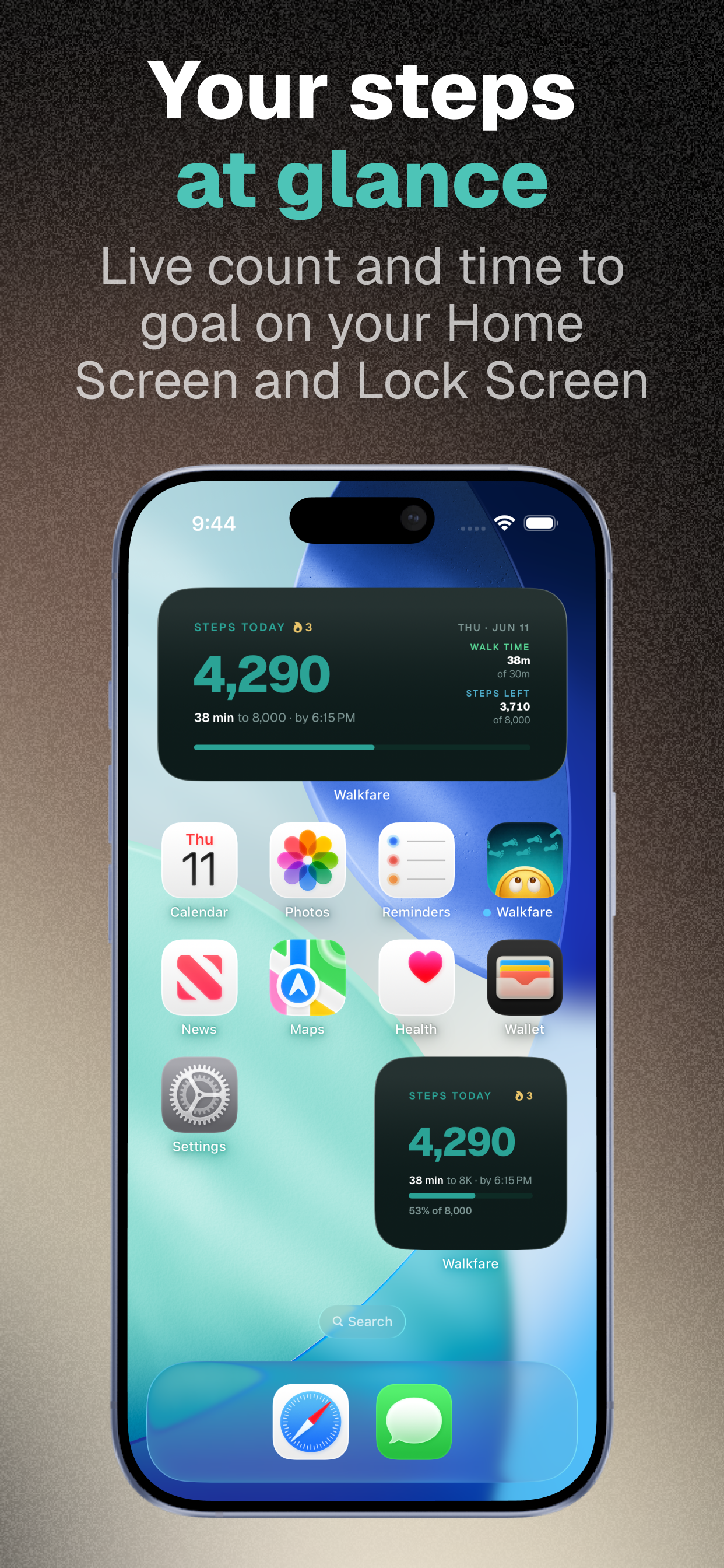 Walkfare - Step Counter screenshot 5