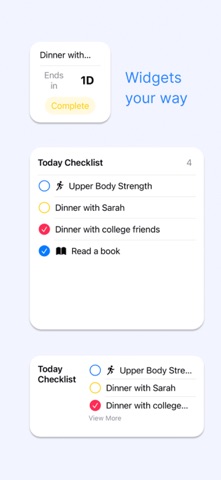 CheckQ : Daily planner Screenshot 7 of 7