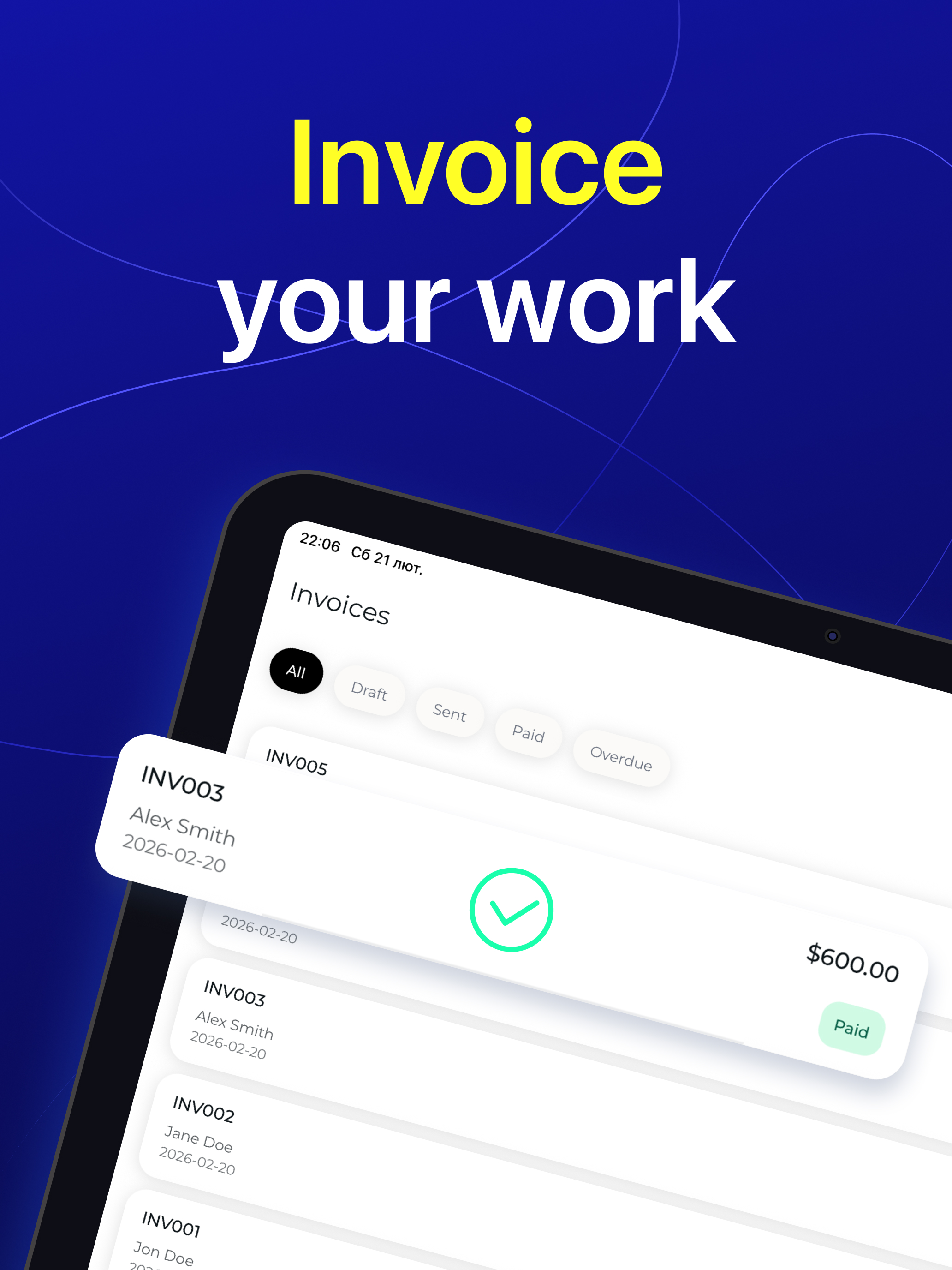 Invoice Maker: Simple Template screenshot 6
