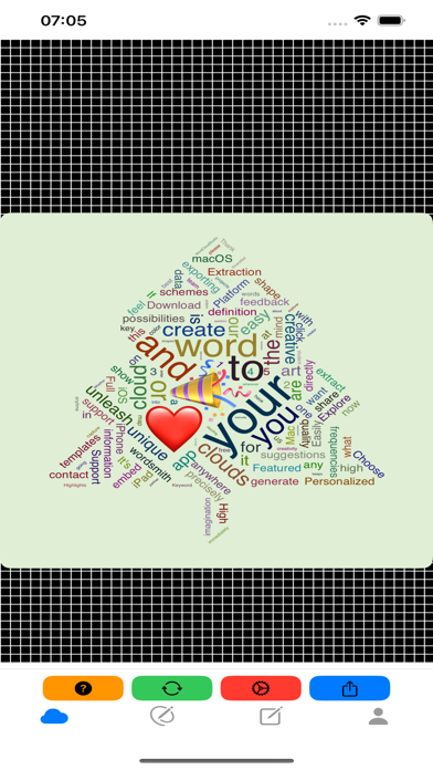 WordCloudStudio - WordArt Tool Screenshot