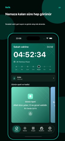 Refik: Namaz, Dua ve Zikir Screenshot 1 of 9