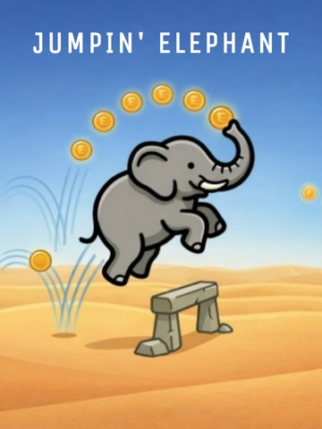 Jumpin Elephant iPad screenshot