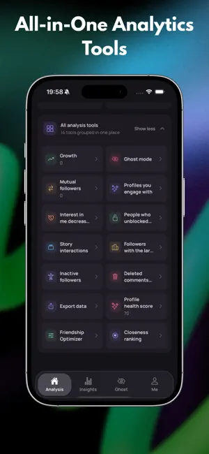 Reports: Ig Followers Tracker screenshot 4