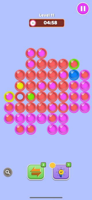 Candy Pixel Sort: Brain Puzzle Screenshot 2 of 4