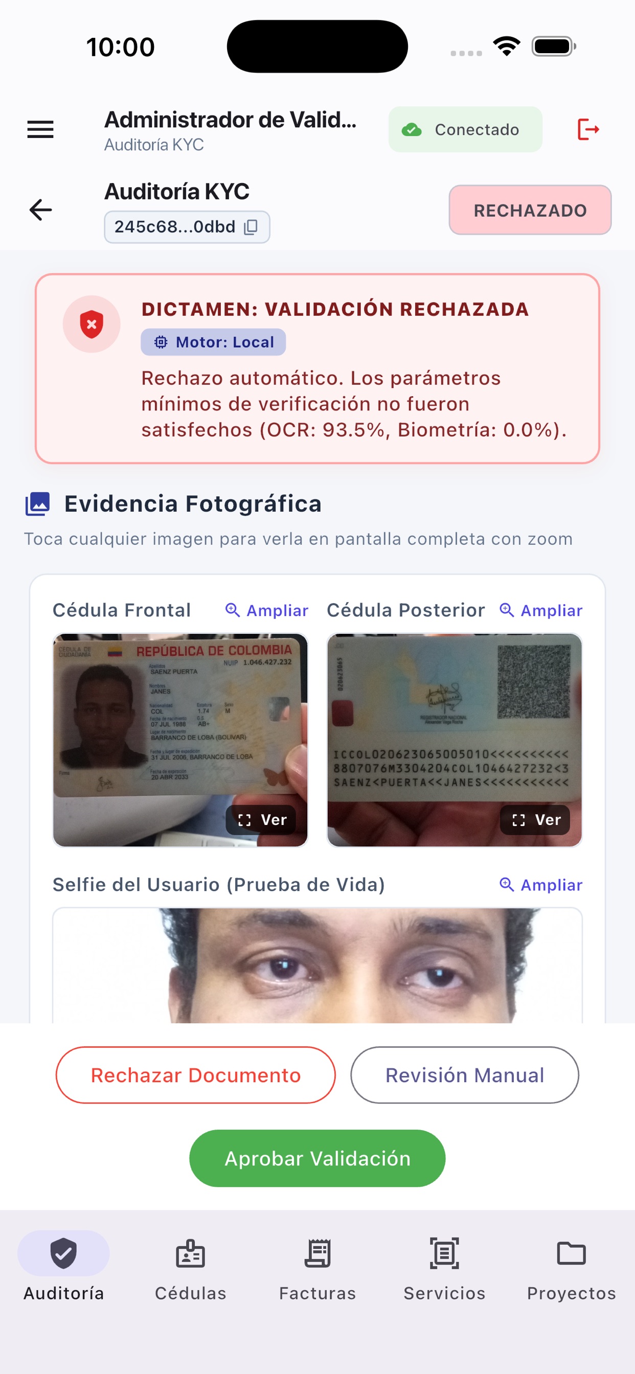 Screenshot 3 of Admin Valid Identity