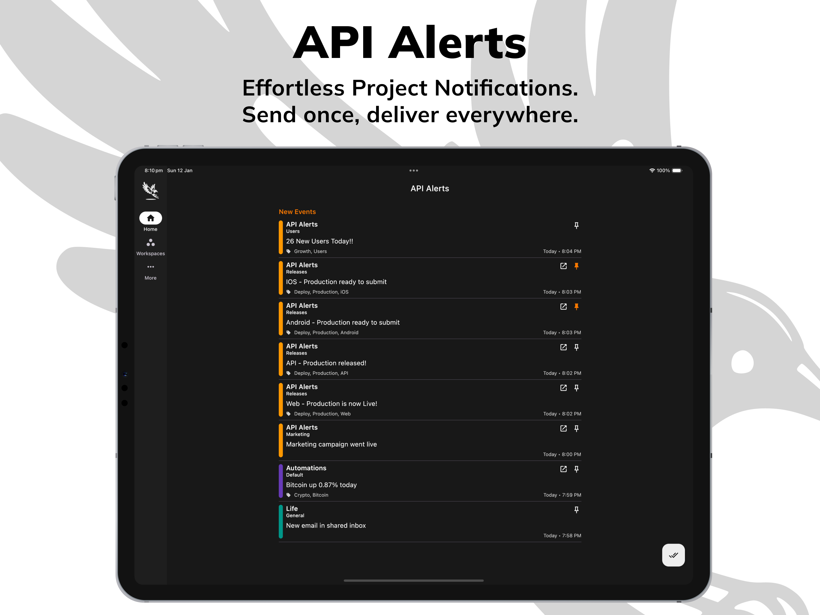 API Alerts screenshot 6