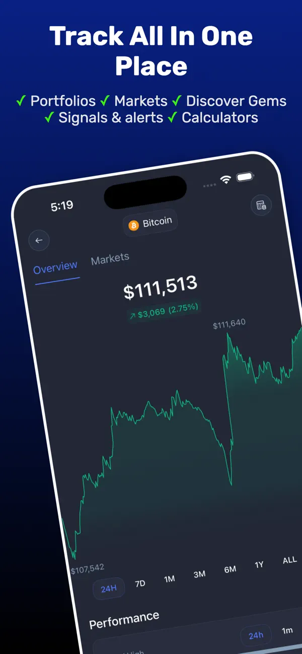 Screenshot #1 pour Road2Crypto: Portefeuille