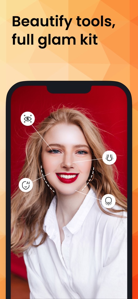 PhotoDirector: AI Photo Editor - Herramientas de Embellecimiento