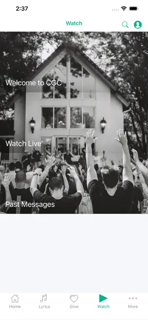 Church At Glass Chapel screenshot 3