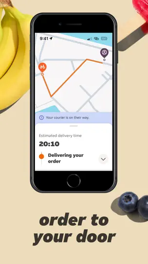 Capture d'écran de Just Eat - Food Delivery sur iPhone 5
